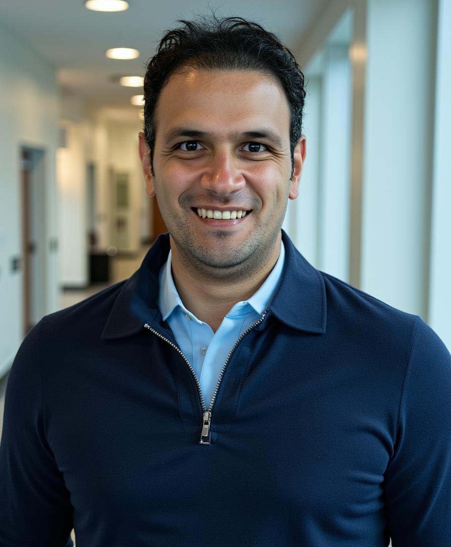 Portrait of Ahmed Amush